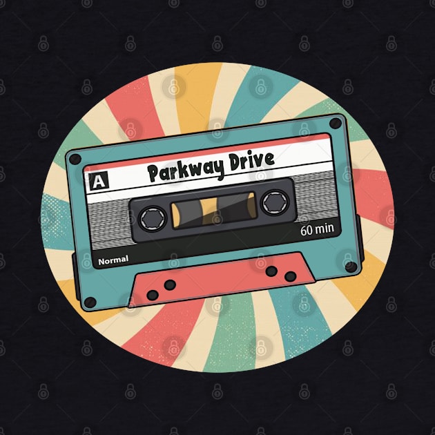 retro parkway drive by Saha Paloma Ilustra